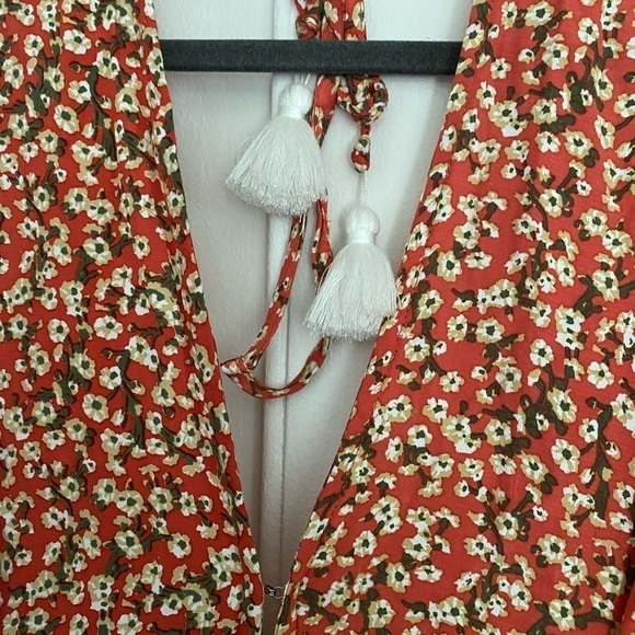Faithful the Brand Boho Floral Mini Dress Size 4 - Picture 8 of 8